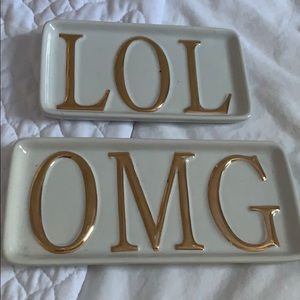 Pottery Barn LOL and OMG Decor